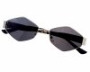 ok93 Damskie okulary przeciwsłoneczne muchy ozdobne UV400